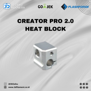 Original Flashforge Creator Pro 2.0 Heat Block